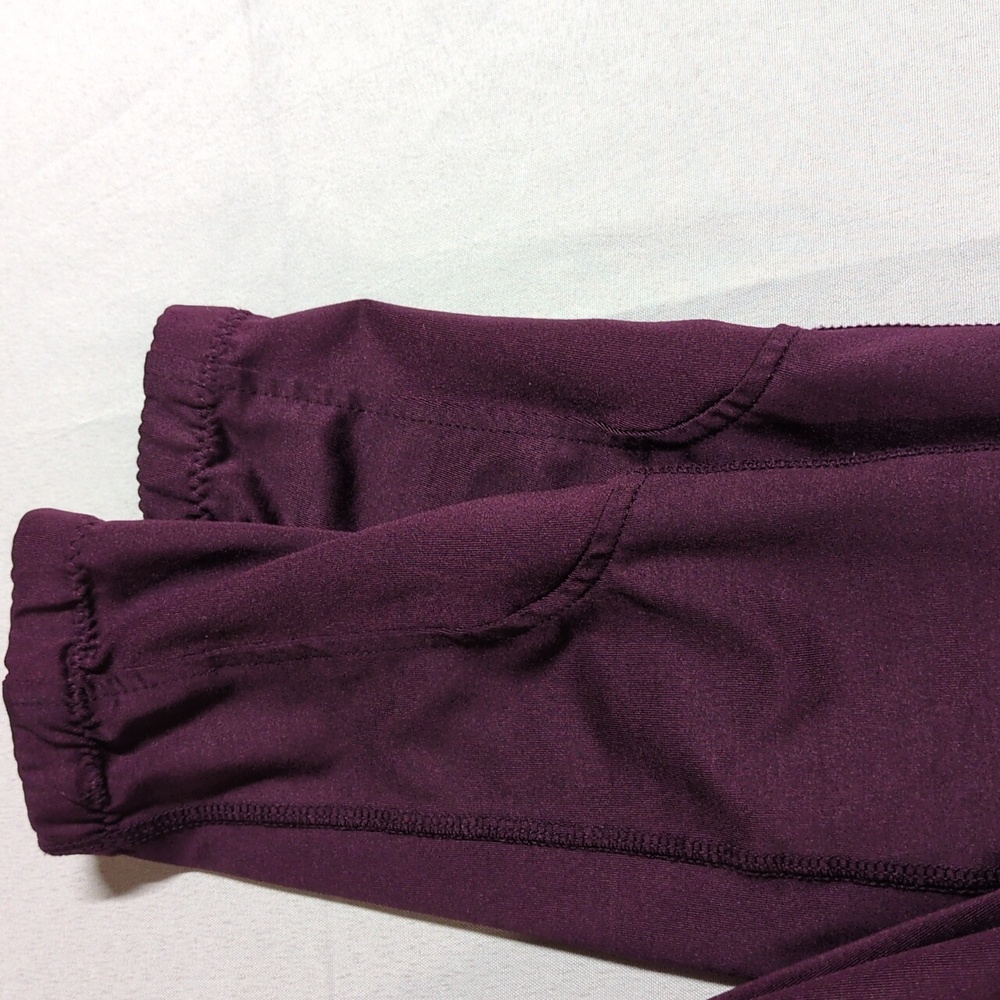 Ovation Aerowick Women's Full Seat Riding Tights, EUC, M, Purple Maroon - Picture 5 of 8